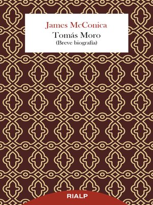 cover image of Tomás Moro
